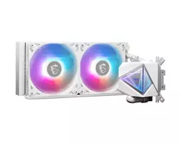 MSI MAG Coreliquid I240 procesoriaus skysčio aušinimo rinkinys 12 cm Baltas 1 vnt.