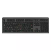 Logickeyboard LKB-OSX-A2M-DE klaviatūra USB QWERTZ vokiška juoda