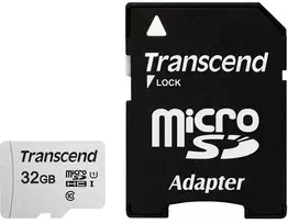 Transcend 32GB microSDHC atminties kortelė TS32GUSD300S-A