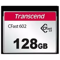 TRANSCEND Cfast 2.0 Cfx602 128GB SATA III MLC NAND Flash atminties kortelė