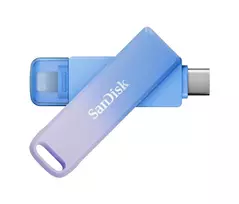WESTERN DIGITAL SanDisk Creator Phone Drive - 256GB USB atmintukas - USB-C/Lightning - Mėlyna