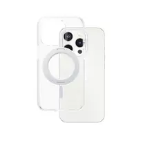 PanzerGlass CARE™ by ® Dėklas Skaidrus su Sidabriniu Stoveliu & MagSafe iPhone 15 Pro