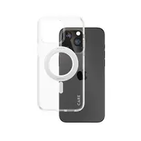 PanzerGlass CARE™ by ® Dėklas Skaidrus su Sidabriniu Stoveliu ir MagSafe iPhone 15 Pro Max