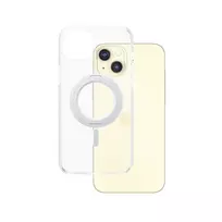 PanzerGlass CARE by ® Feature Case skaidrus su sidabriniu stovu ir MagSafe, iPhone 15 Plus
