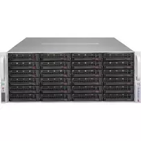 Supermicro SuperChassis 847BA-R1K23LPB 4U 36 lizdų serverio korpusas 1200W perteklinis maitinimas