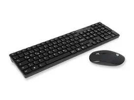 Belaidis klaviatūros ir pelės rinkinys Conceptronic ORAZIO01DE, RF, QWERTZ, juoda