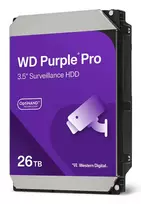 WESTERN DIGITAL WD Purple Pro WD260PURP 26TB SATA 6Gb/s 3,5 colio 512MB buferio kietasis diskas