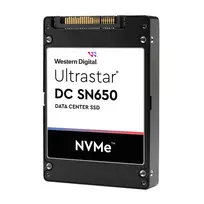 SSD diskas WESTERN DIGITAL Ultrastar DC SN650 7680GB U.3 PCIe 4.0 TLC ISE