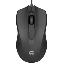 HP laidinė pelė 105, ambidekstrinė, optinė, USB-A, 1600 DPI, juoda