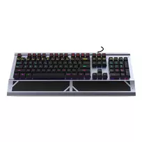 Incase Gaming Keyboard IKG-444 mechaninė klaviatūra su RGB apšvietimu, vokiškas išdėstymas