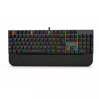 Incase Gaming Keyboard IKG-443 mechaninė klaviatūra su RGB apšvietimu, vokiškas išdėstymas