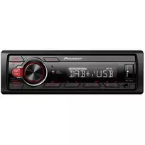 Automobilinis medijos imtuvas Pioneer MVH-330DAB juodas