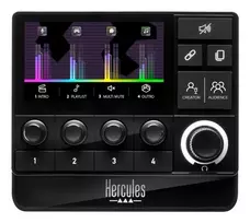 Hercules Stream 200 XLR juoda 9 mygtukų garso valdiklis