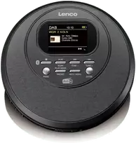 Lenco CD-500 Discman CD/MP3/DAB+/Radijas/BT AntiShock juodas