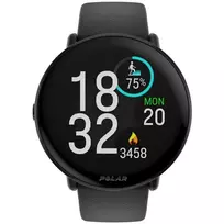 Polar Ignite 3 - Sportinis laikrodis su silikoniniu dirželiu - Dydis S/L - Ekranas 3,3 cm (1,28 col.) - 32MB - Bluetooth - 35 g - Naktinė juoda (900106234)