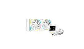 DeepCool LM240 WH procesoriaus skysčio aušinimo komplektas 12 cm Baltas 1 vnt.