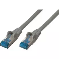 ShiverPeaks Patch Cable CAT6a RJ45 S/FTP 0,5m Pilka