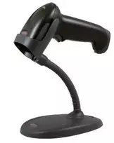Honeywell brūkšninių kodų skaitytuvas Voyager 1250g USB rinkinys – juodas skaitytuvas 1250g, USB A tipo spiralinis kabelis 3 m, lankstus kaklinis stovas, dokumentacija