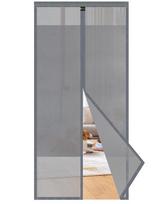 Sekey magnetinis durų tinklelis 100 × 220 cm, pilkas