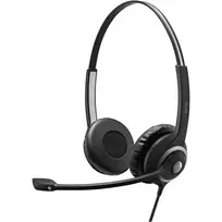 EPOS IMPACT SC 260 USB MS II – laidinis ausinių komplektas biurui ir skambučių centrui, 50–18000 Hz, 89 g, juodos spalvos
