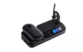 Yealink BH71-WORKSTATION-PRO ausinės/ausinė Belaidės Į ausį Biuras/Skambučių centras Bluetooth Įkrovimo stotelė Juoda