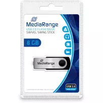 USB atmintukas MediaRange 8GB USB Type-A Micro-USB MR908