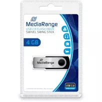 USB atmintukas MediaRange 4GB USB-A Micro-USB MR907