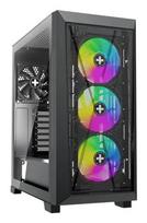 PC Midi Tower korpusas XILENCE XG151 — juodas, ATX/Micro-ATX/Mini-ITX, maitinimo šaltinis apačioje, 2x 3,5 colio + 4x 2,5 colio vietos