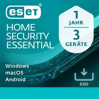 ESET Home Security Essential - 3 vartotojai, 1 metai - ESD atsisiuntimas