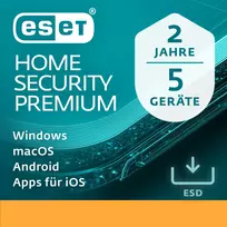 ESET Home Security Premium - 5 vartotojų, 2 metai - ESD parsisiuntimas