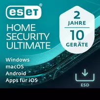 ESET Home Security Ultimate - 10 vartotojų, 2 metai - ESD parsisiuntimas