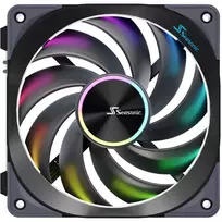 Ventiliatorius Seasonic MagFlow ARGB 12 cm 2000 RPM Juodas