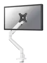 Neomounts DS70-250WH1 Monitorio laikiklis 17-35 colių – dujinė spyruoklė – Topfix – 180° stabdymas