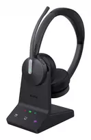 Yealink WH64 Dual UC ausinės, belaidės, 20-20000 Hz, biurui/skambučių centrui, 151 g, juodos