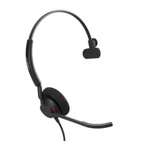 Jabra Engage 50 II - USB-A UC Mono, laidinis, biurui/skambučių centrui, 45 g, ausinės, juodos