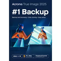 Acronis True Image 2025 5 kompiuteriams ESD amžina licencija parsisiuntimui - Programinė įranga - Atsarginė kopija / glaudinimas