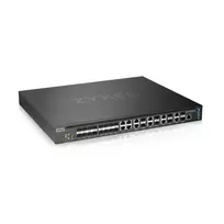 Zyxel XS3800-28 valdomas L2+ 10G Ethernet (100/1000/10000) juodas