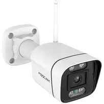 Foscam V8P Wi-Fi stebėjimo kamera balta 8 MP (3840x2160), dviejų juostų Wi-Fi, įmontuotas prožektorius ir signalizacijos sirena (V8P-W)