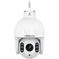 Foscam SD8P Wi-Fi stebėjimo kamera balta 8MP (3840x2160), dviejų juostų Wi-Fi, pasukimo ir pakreipimo funkcija, 4x optinis priartinimas (SD8P-W)