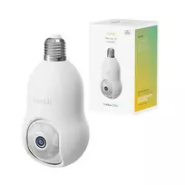 Hombli Smart Outdoor Camera, Bulb Cam 2K, Baltas