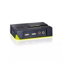 LevelOne KVM-0221 2 prievadų USB VGA KVM jungiklis su garso palaikymu