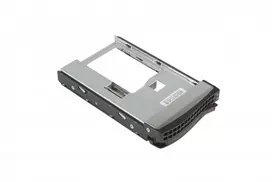 Super Micro MCP-220-00118-0B adapteris diskams 2.5 colio į 3.5 colio lizdą, juodas metalinis