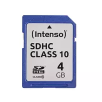 INTENSO atminties kortelė SDHC 4GB C10/3411450