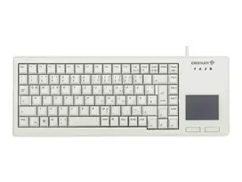 CHERRY XS Touchpad klaviatūra universali USB QWERTZ vokiška pilka