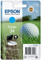 Epson 34 Cyan DURABrite Ultra rašalinė kasetė, originali, standartinė talpa