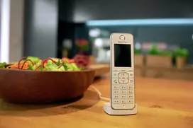 Fon FRITZ C6 DECT belaidis telefonas su garsiakalbiu, baltas