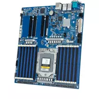 Motininė plokštė GIGABYTE MZ33-AR0 Extended ATX, skirta AMD EPYC 9004, lizdas SP5, 24× DDR5 DIMM, 4× PCIe 5.0 x16, 2× RJ-45