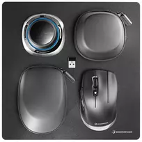 3Dconnexion SpaceMouse Wireless Kit 2 – belaidė 3D pelė su RF, Bluetooth ir USB jungtimi