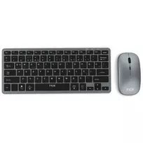 INCA IBK-572BT belaidis klaviatūros ir pelės rinkinys, pilka