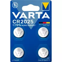 Vienkartinė baterija Varta 06025 101 404 CR2025 ličio 20 mm